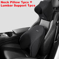 Car Lumbar Support Headrest Neck Pillow Support Universal Soft Neck Pillows Cushion Car Memory Foam Lumbar Pillow Back Support