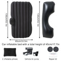 1PC Comfortable Portable Car Mattress Inflatable Flocking Travel Bed for Camping and SUV Adventures