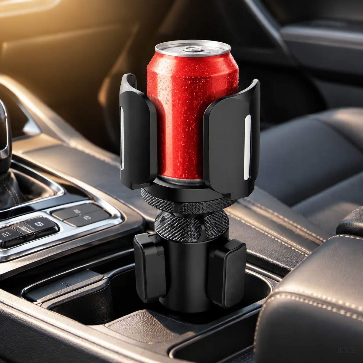 HTMCK All Purpose Cup Holder Expander for Car Organizer Adapters Holders Universal Compatible with 2.56" to 5.51"