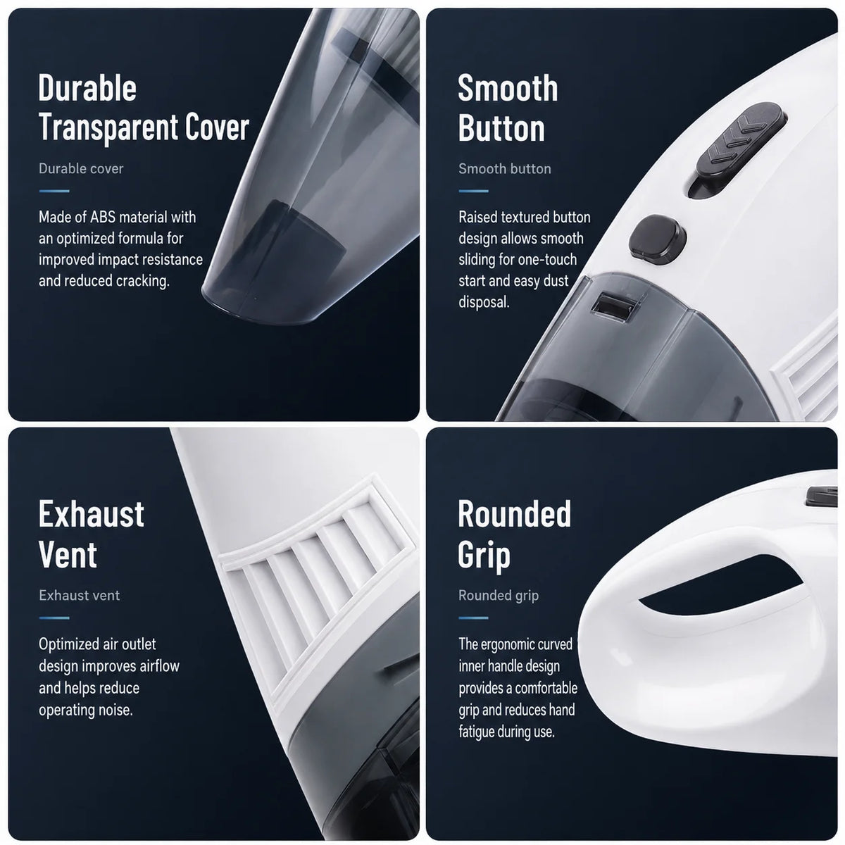 12V 120W Car Vacuum Cleaner Portable Wet And Dry Dual-Use Vacuum Cleaner Powerful Handheld Mini Vaccum Cleaners High Suction
