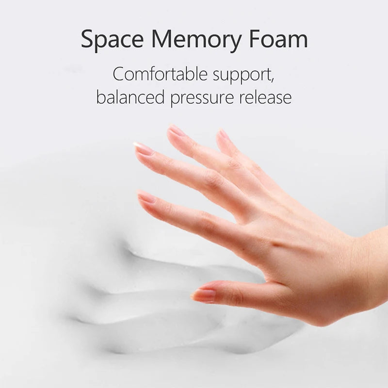 Car Lumbar Support Headrest Neck Pillow Support Universal Soft Neck Pillows Cushion Car Memory Foam Lumbar Pillow Back Support