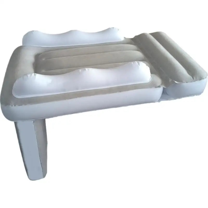 Car Inflatable Bed for Kids Baby Airplane Bed | Flocking Toddler Air Mattress | Universal Travel Sleep Bed with Pump Safety Belt